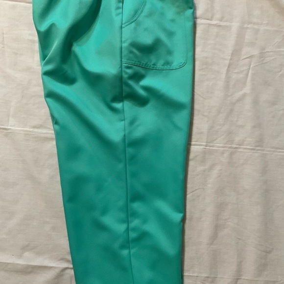 Alfred Dunner Capris Pedal Pusher Pants Aqua Size 12 100% Polyester Washable - Picture 8 of 10